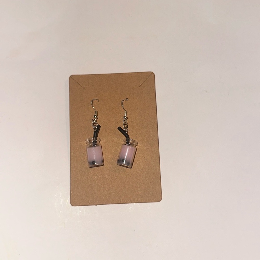 Boba Tea Earrings